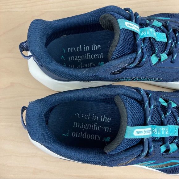 New Balance Women’s Size 9.5 B Dynasoft Nitrel V6 Trail Navy Athletic Shoes - Picture 9 of 10